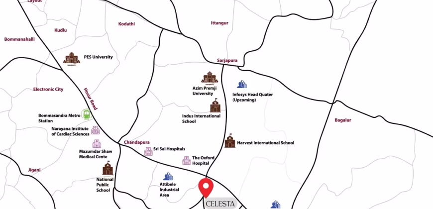 RK Celesta – Ready to Move In 2 & 3 BHK Apartments in Attibele, South Bangalore